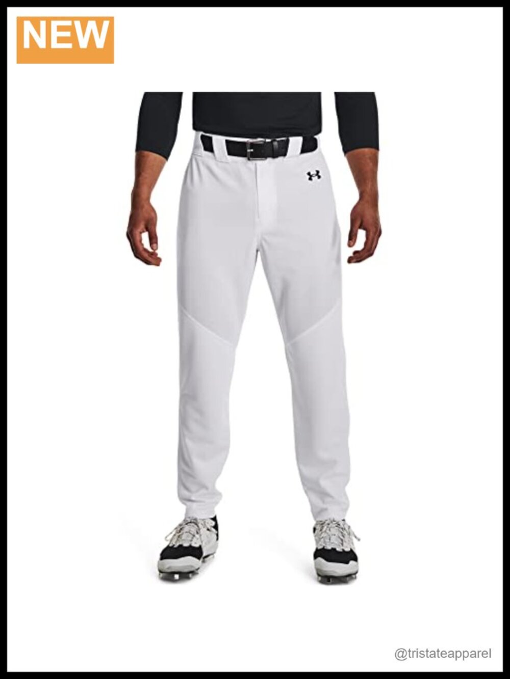 Under Armour Men's Baseball Pants - Lightweight, Stretchable, Tapered Legs, 32